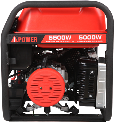 Портативный бензиновый генератор A-iPower A5500EA фото 2