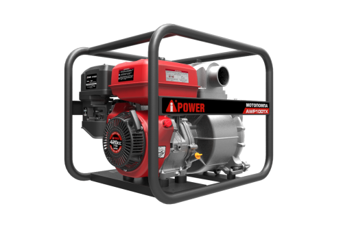 Бензиновая мотопомпа для сильнозагрязнённой воды A-iPower AWP100TX